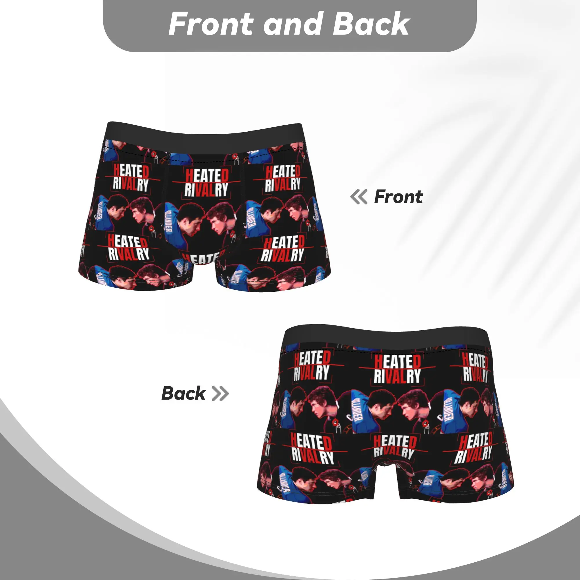 llya Rozanov heated rivalry Underwear  Novelty Underpants Design Boxer Brief For Man Pouch Large Size Boxer Shorts