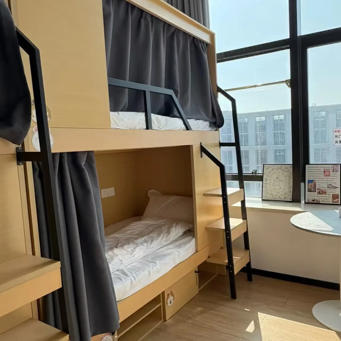 Dormitory, Upper and Lower Bunk, No Punching, Cabinet Bed, Pasted Slide, Dormitory, Shading, Space Capsule, Bed Curtain