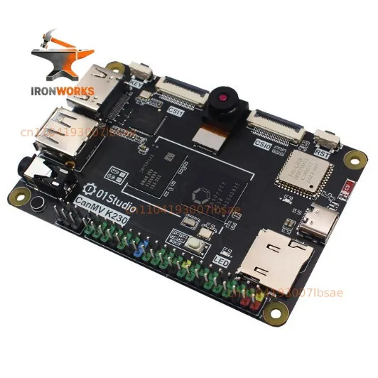 01 Technology CanMV K230 AI development board, camera visual recognition module 6T equivalent computing power exceeds K210
