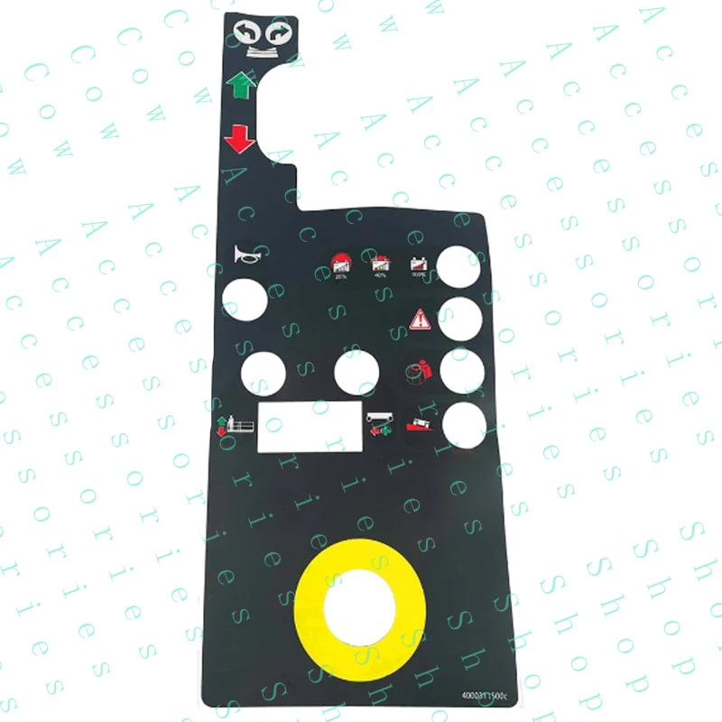 PP+ 1X Decal upper Control box for STAR 6 STAR 13 4000311500