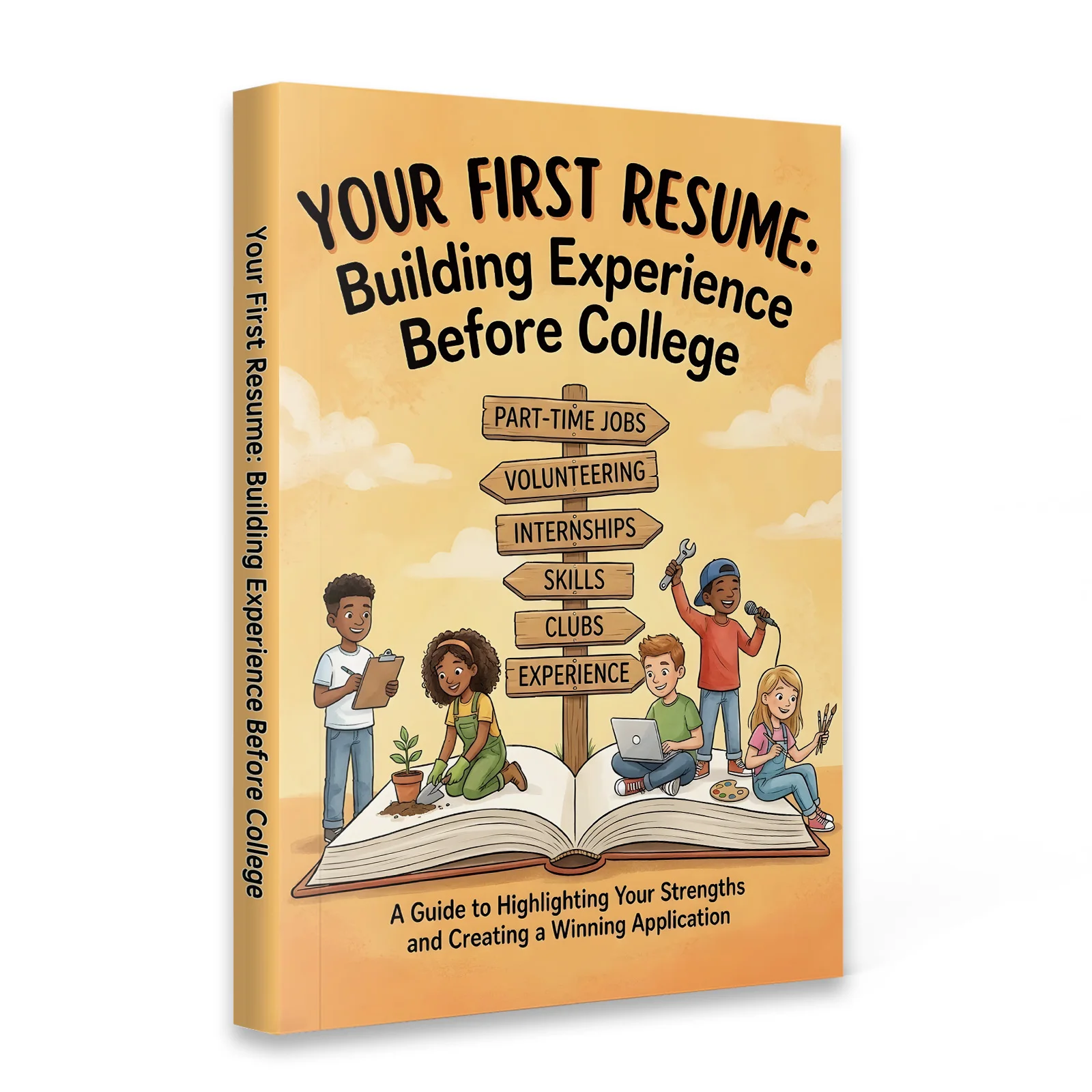 Your First Resume for Teens: Build Experience Before College—Jobs, Volunteering, Internships, Skills & Activities Guide