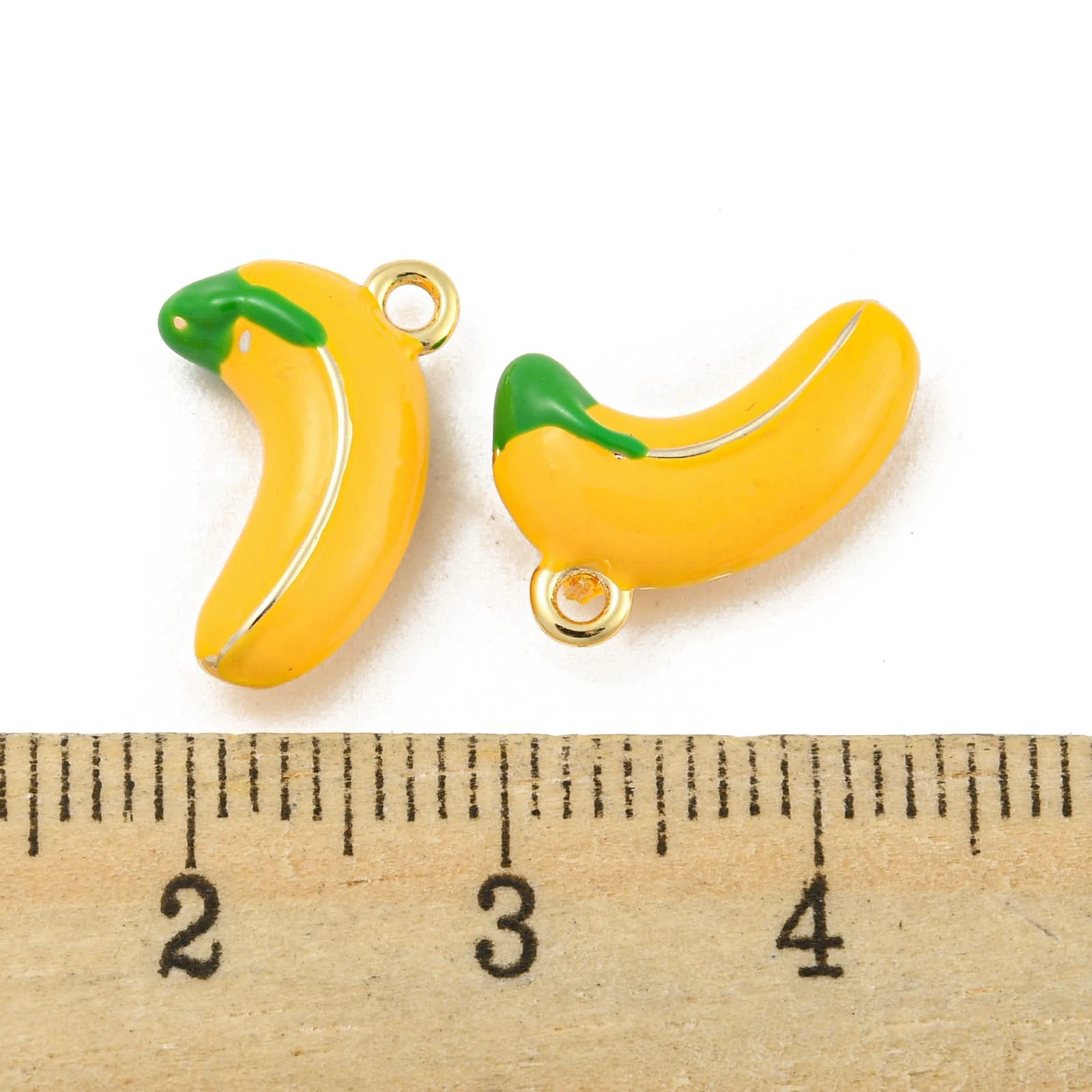 20/30pcs 3D Fruit Vegetable Shape Charms Pitaya Banana Brass Enamel Pendant for Necklace Earring DIY Jewelry Making Supplies