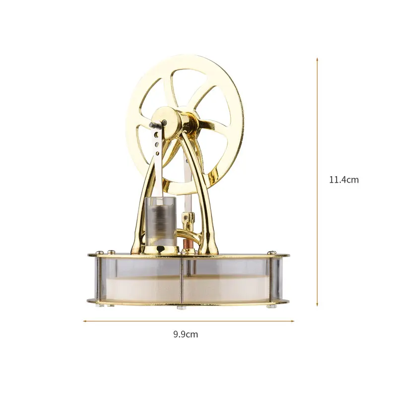 Low Temperature Stirling Engine Model Thermoacoustic External Combustion Engine Children's Educational Gift Birthday Gift