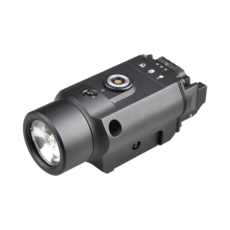 Richfire Tactical Flashlight 1000LMS Magnetic Charge Quick Release2 In 1 Combo Hunting Torch 200M Beam Distance for Self Defense