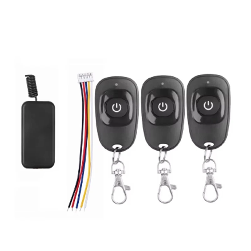 DC5 -12V Mini Relay Remote Control Switch Small Contact Learning Code Wireless Receiver Transmitter ASK 433Mhz