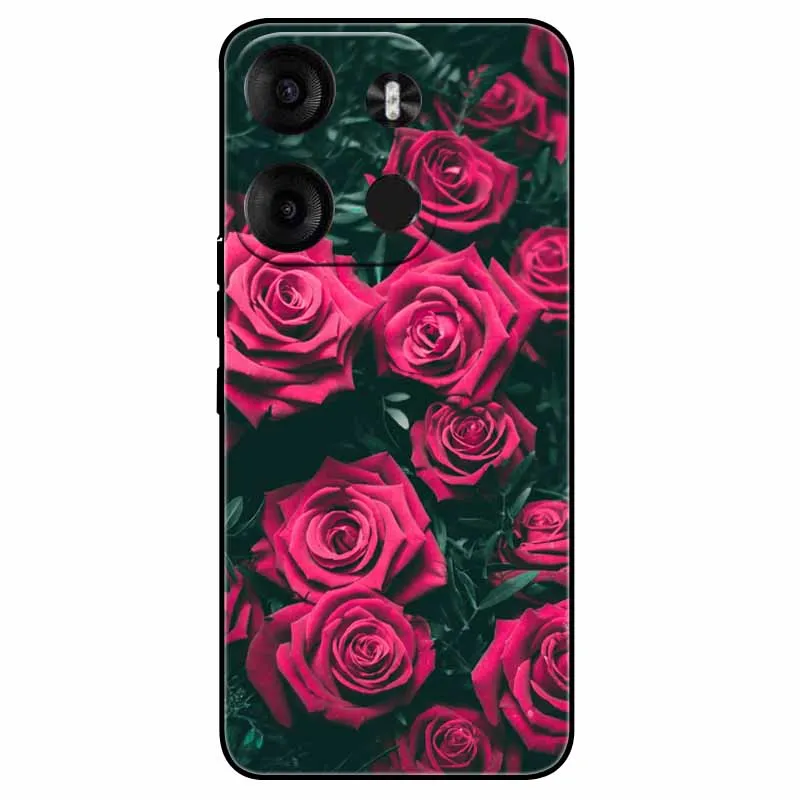 For Tecno Spark Go 2023 Case TPU Fashion Lovely Silicone Back Cover For Tecno Pop 7 Pro BF7 Funda Shockproof Pop7pro 7Pro Capa