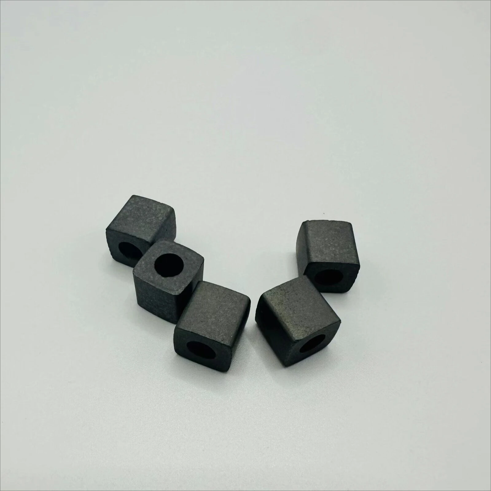 5PCS WEDM Conductive Block 12*12*12*ID6 EDM Wire Cutting Machine,Power Feed Contact L14*W14*H14*Hole 8,