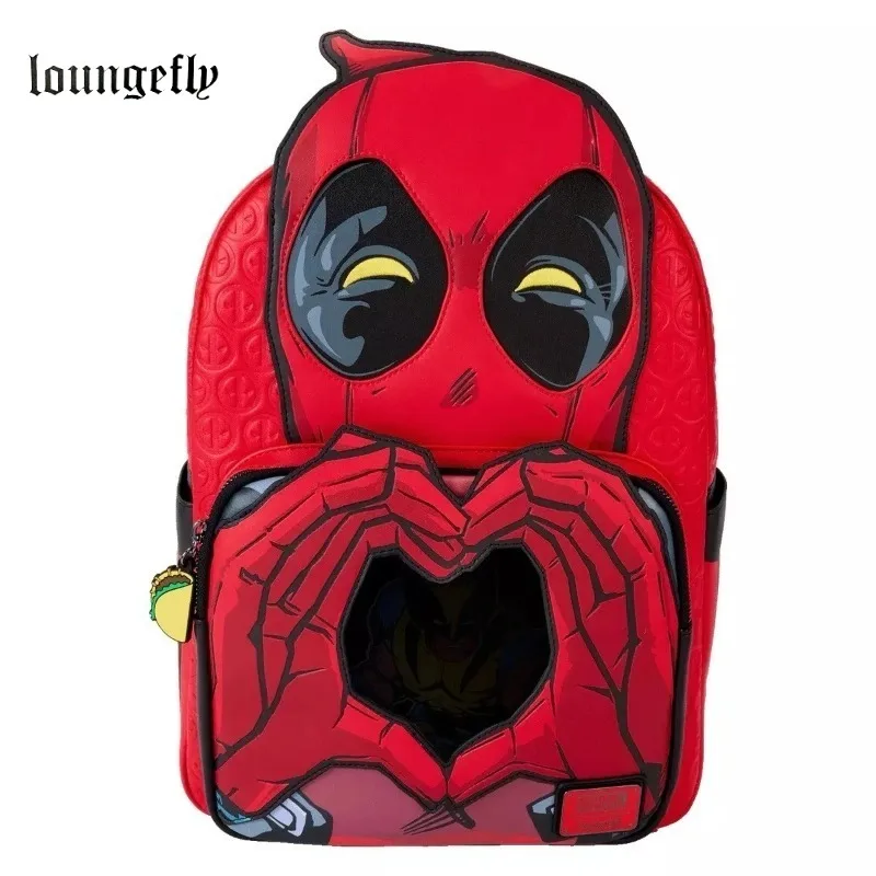 

Loungefly Marvel Deadpool 3 Stylish School Bag Going Out Mini Backpack Gift
