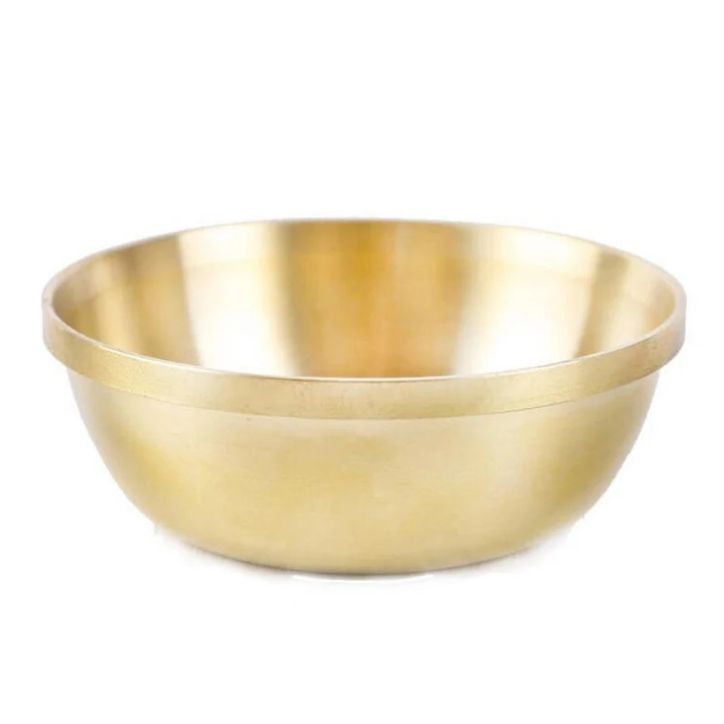 1Pc Copper Tibetan Bowl Buddha Disciples to Supply Water Meditation， of the cup