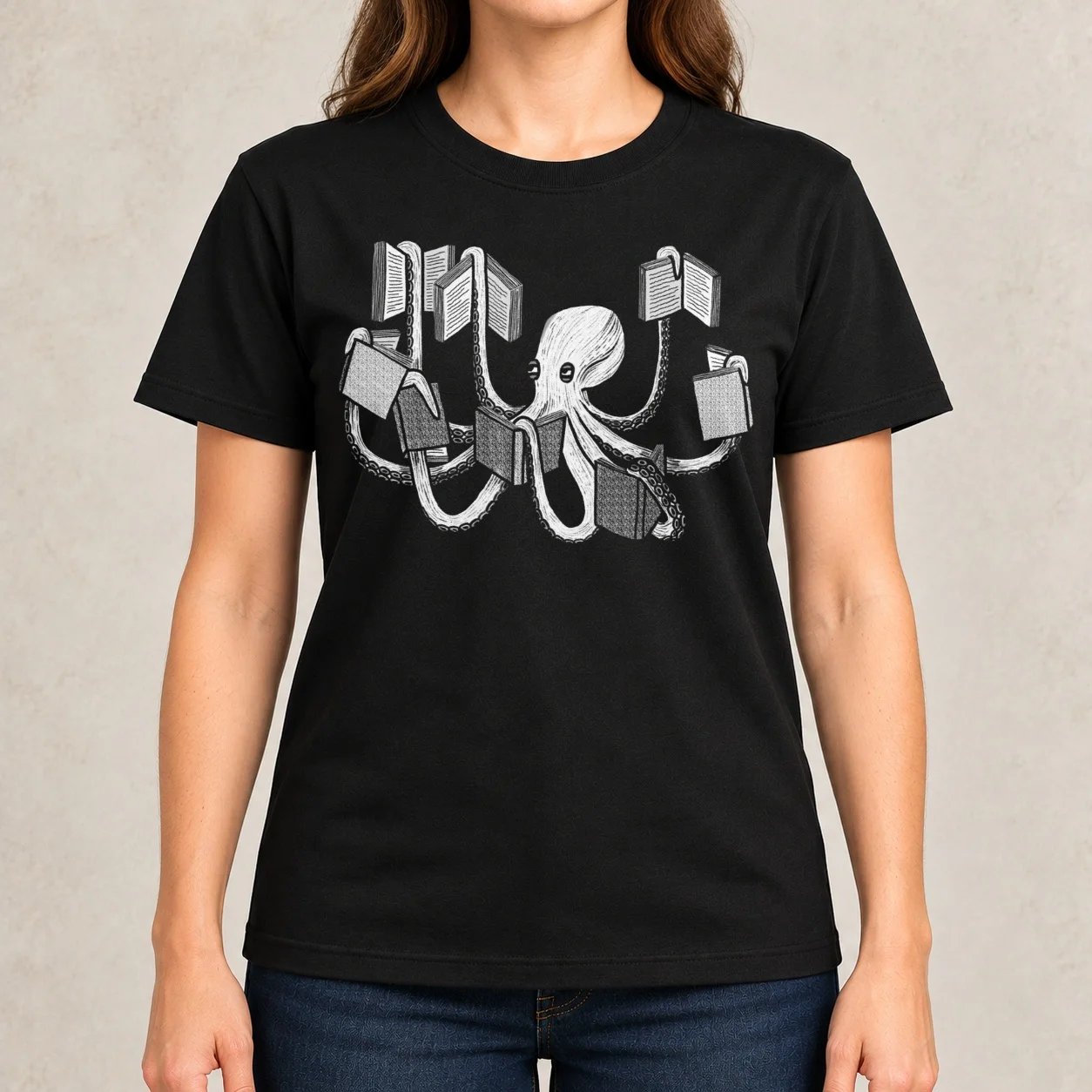 Armed With Knowledge Women T-Shirt customizeds tees plus sizes white t shirts for Women