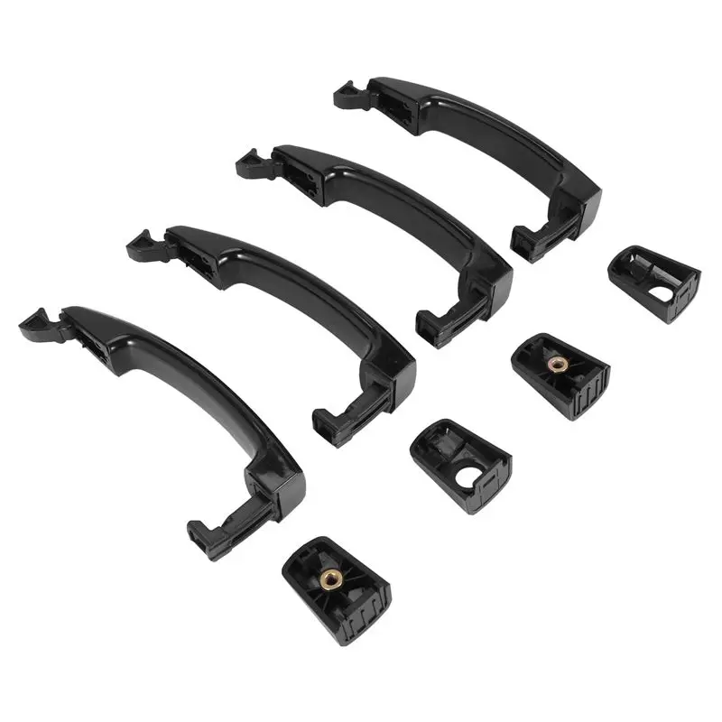 A03Z-For Aveo 2007 2008 2009 2010 2011 12 Pcs/Set Front Rear Left & Right Exterior Outside Door Handle 96468254