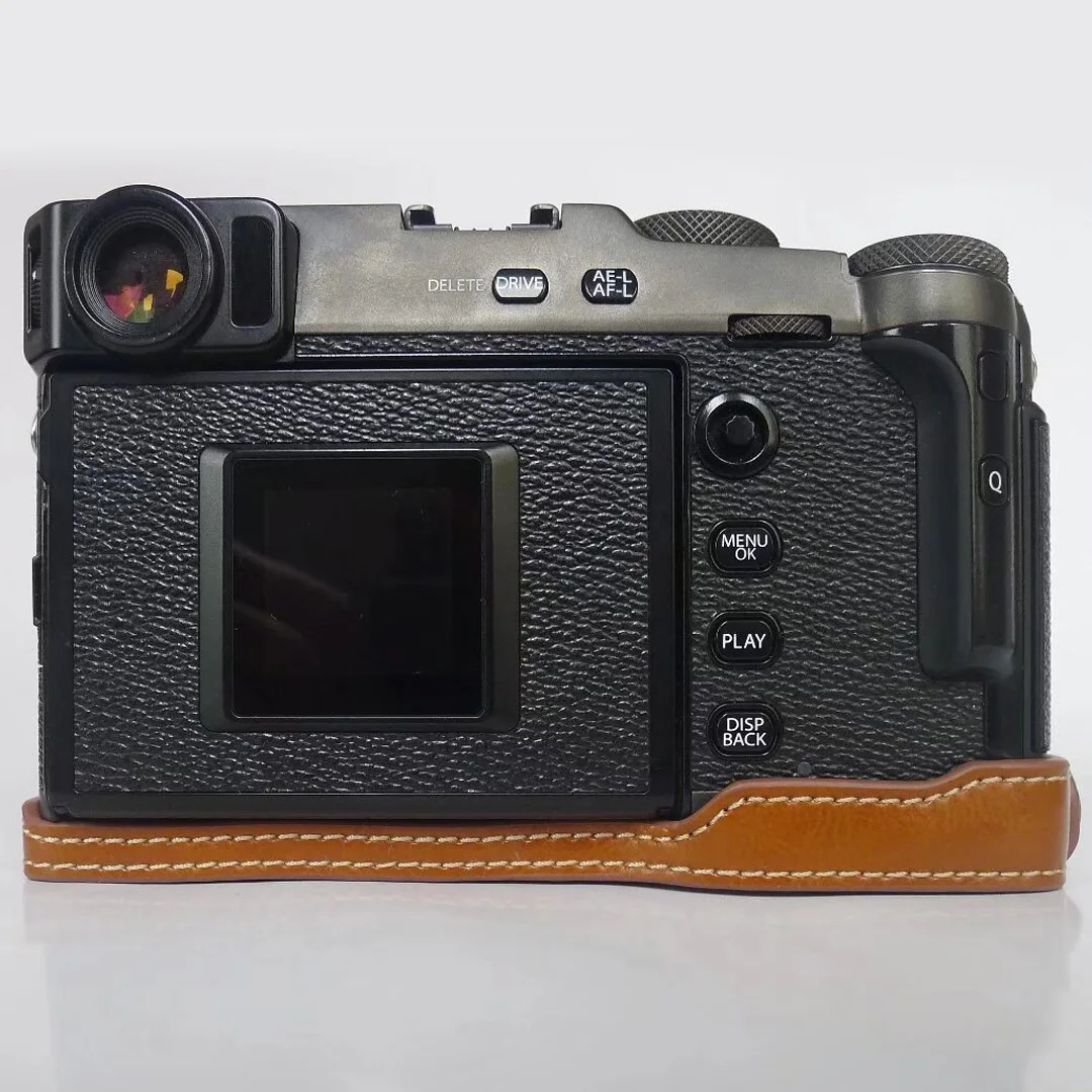 CozyShot-حافظة جلدية نصف لفوجي فيلم ، فوجي X-Pro2 ، كاميرا X-Pro3