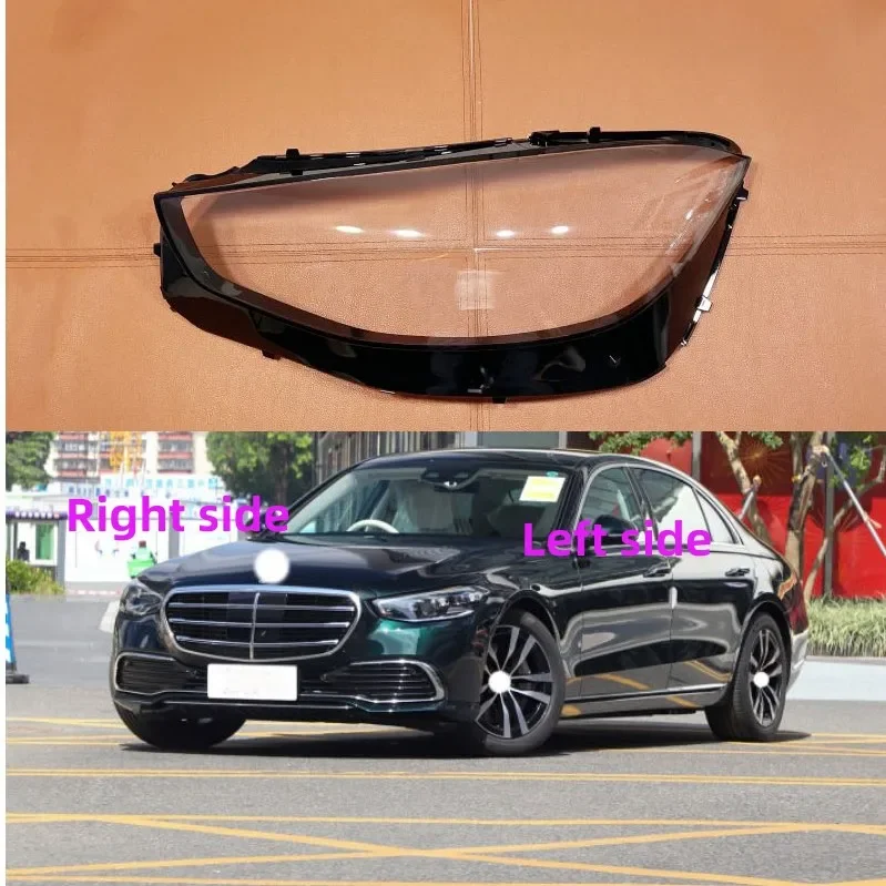 

For Mercedes-Benz S-CLASS W223 2021 2022 2023 Car Headlight Shell Headlight cover Headlamp Lens Headlight Glass Auto Shell Cover