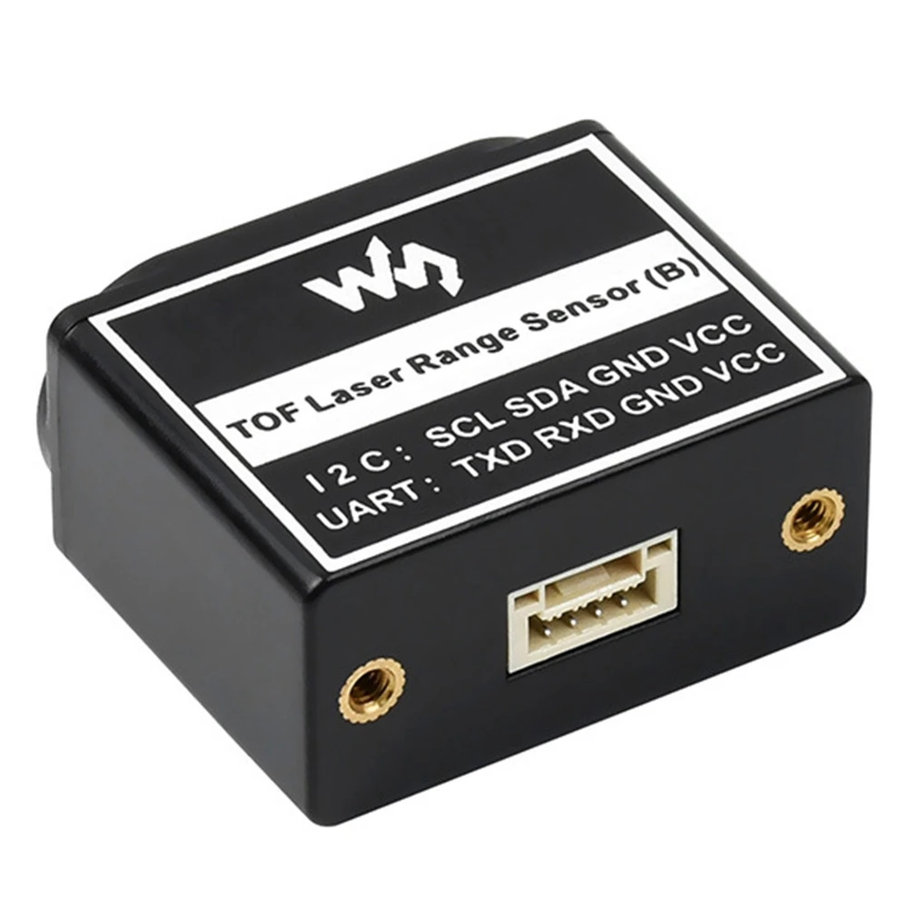 Waveshare Módulo de Sensor de rango TOF (B), puerto serie UART, comunicación de interfaz I2C para Raspberry Pi o Arduino