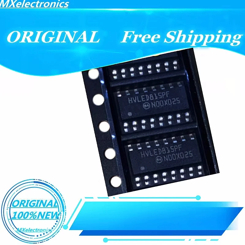 

10-100 шт./лот, НОВЫЙ 100% оригинальный чип-драйвер HVLED815PFTR HVLED815 SOP16