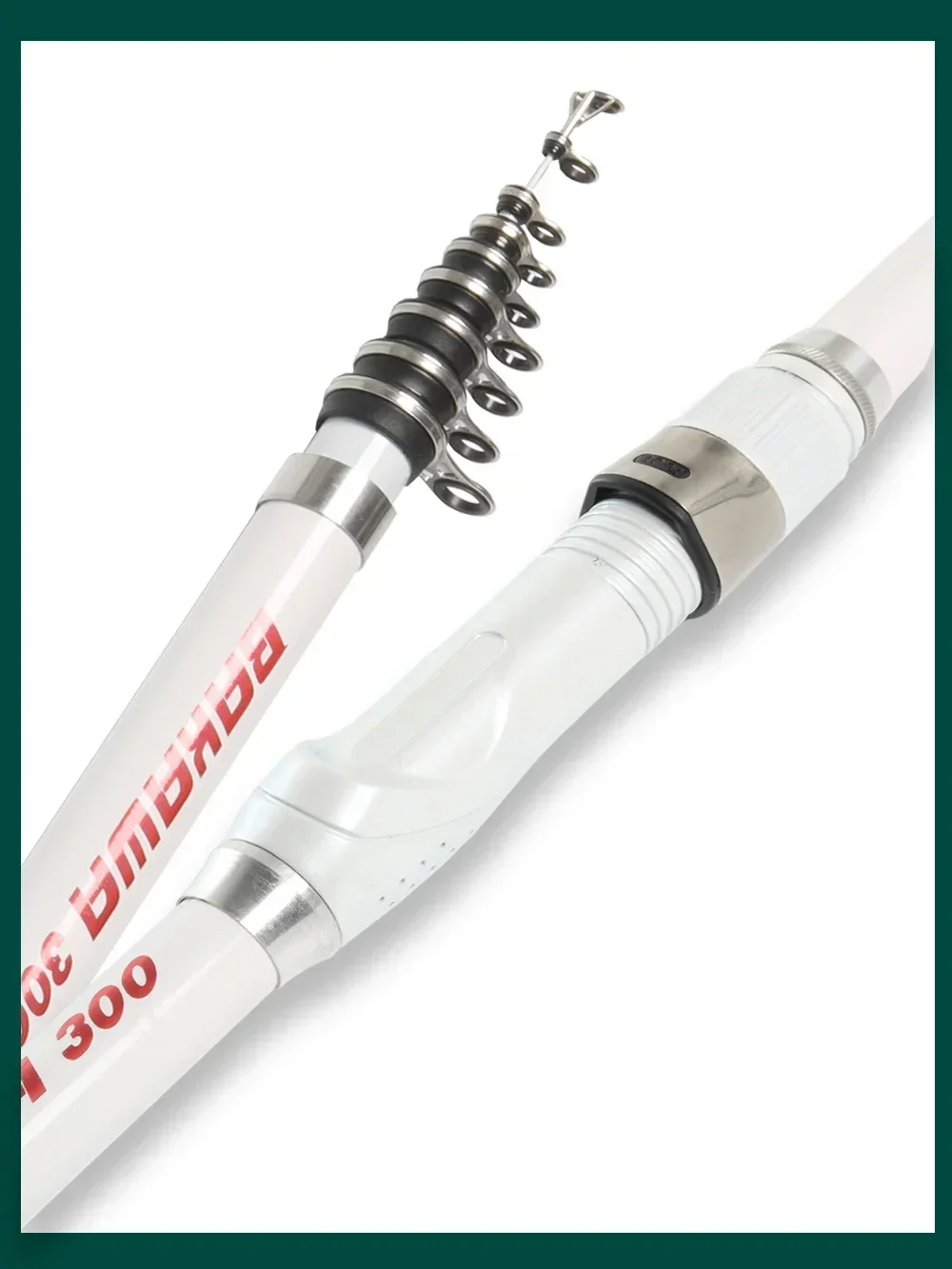 BAKAWA 1,5M 1,8M 2,1M 2,4M 3,0M Spinnrute aus Kohlefaser, Teleskop-Feeder-Rute, Pesca Reisezubehör Feeder – Detail 7