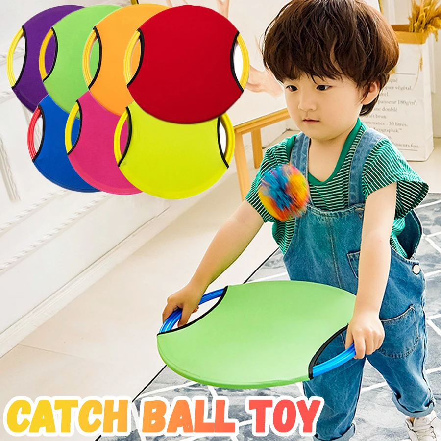 34Cm Catch Ball Toy Parent Child Easy Apply Throwing Funny Kids Toy Game Set Sports Toys for Kid Outdoor Play Toy