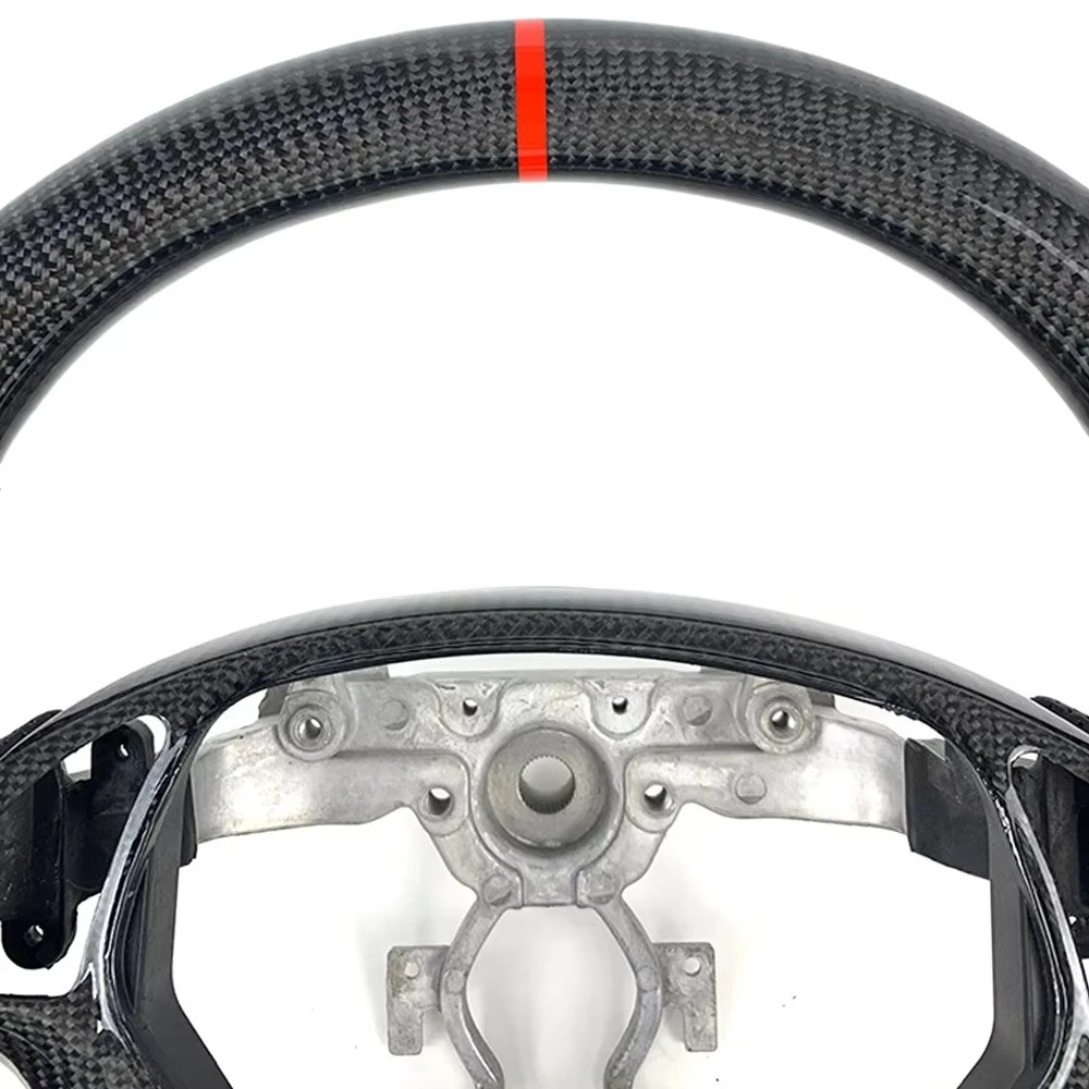 Carbon Fiber Custom Cars Steering Wheel for G37 2007-2015 Racing Style Design Without Heating