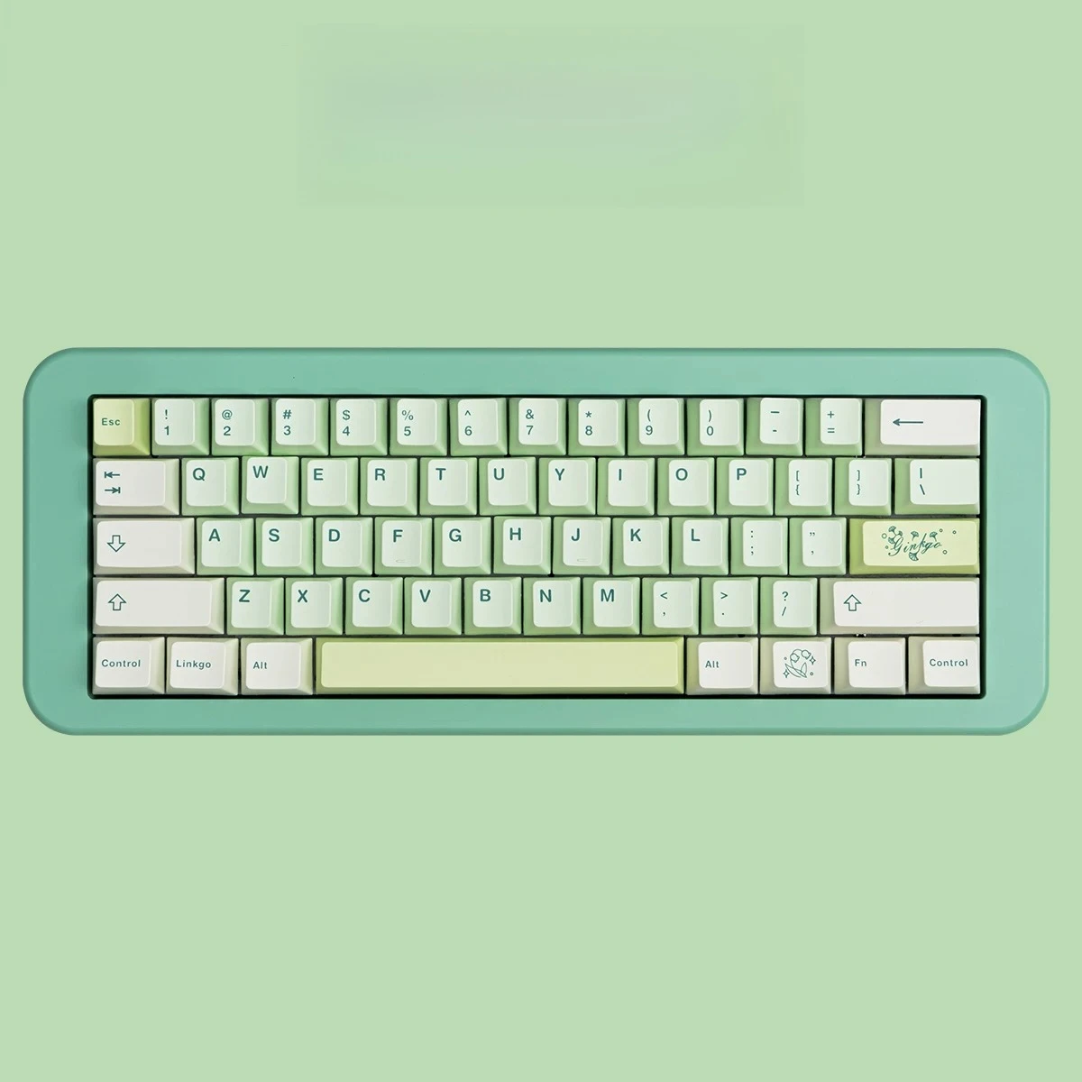 Small Fresh Theme Keycaps Set PBT Cherry Profile Custom Original 143 Key Spersonality Keycaps for Mechanical Keyboard Accessory