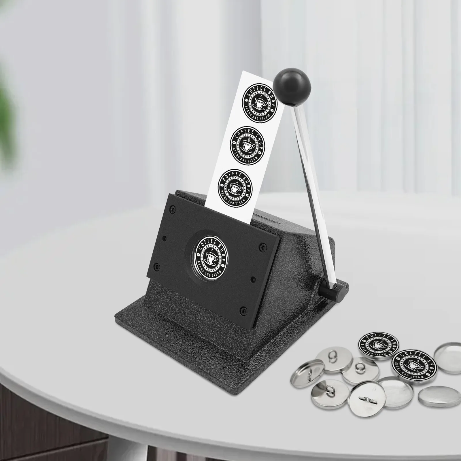 48.5mm PVC Round Corner Cutter Manual Graphic Punch Die Cutter for A4 Paper Photo Paper Copperplate Paper