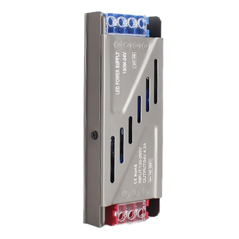 

Светодиодный трансформатор Luckshopping 24 В, драйвер трансформатора 24 В, светодиодный трансформатор постоянного напряжения для светодиодных ламп со светодиодной лентой