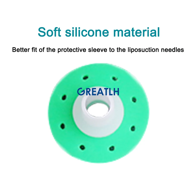 1set Liposuction Needle Protector Soft Silicone Liposuction Cannula Protector Liposuction Tool Protection Suite