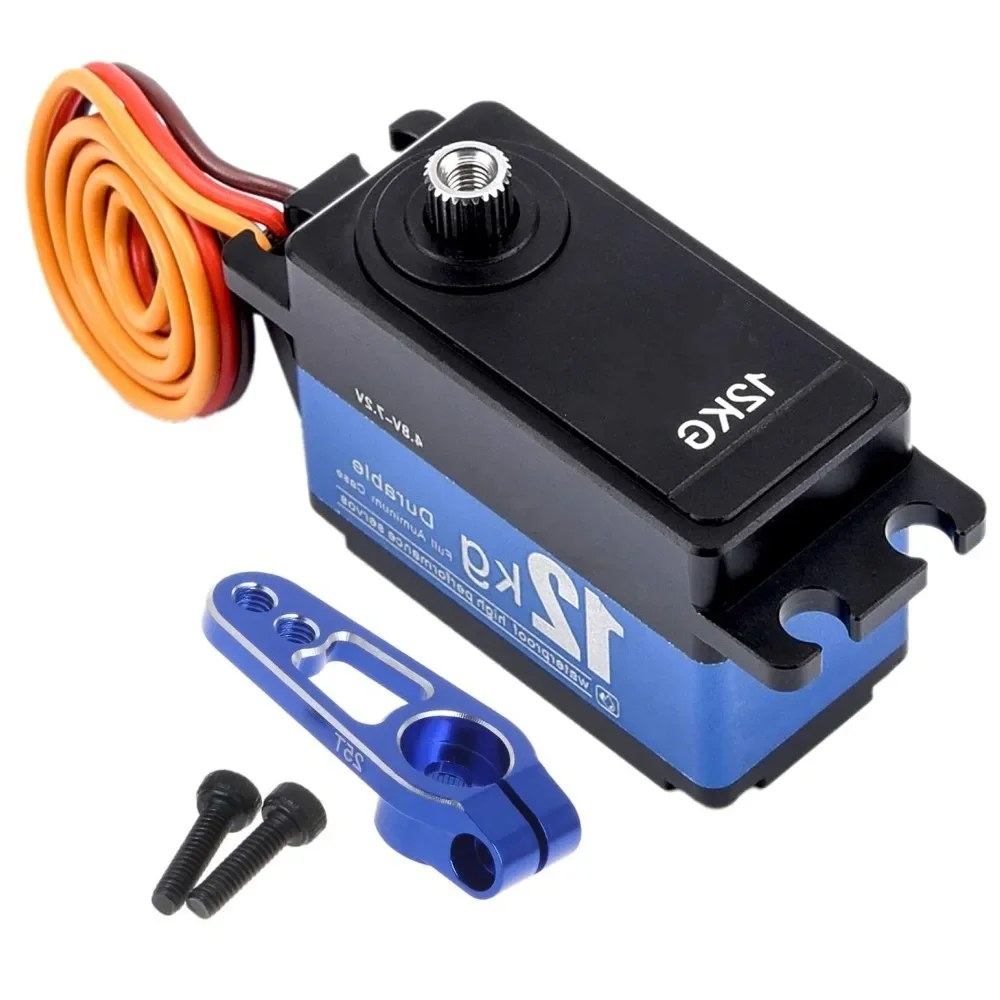 12KG Metal Gear Low Profile Digital Servo For 1/10 On-Road Touring Drift Car 3RACING Sakura D5 MR HPI Tamiya Kyosho