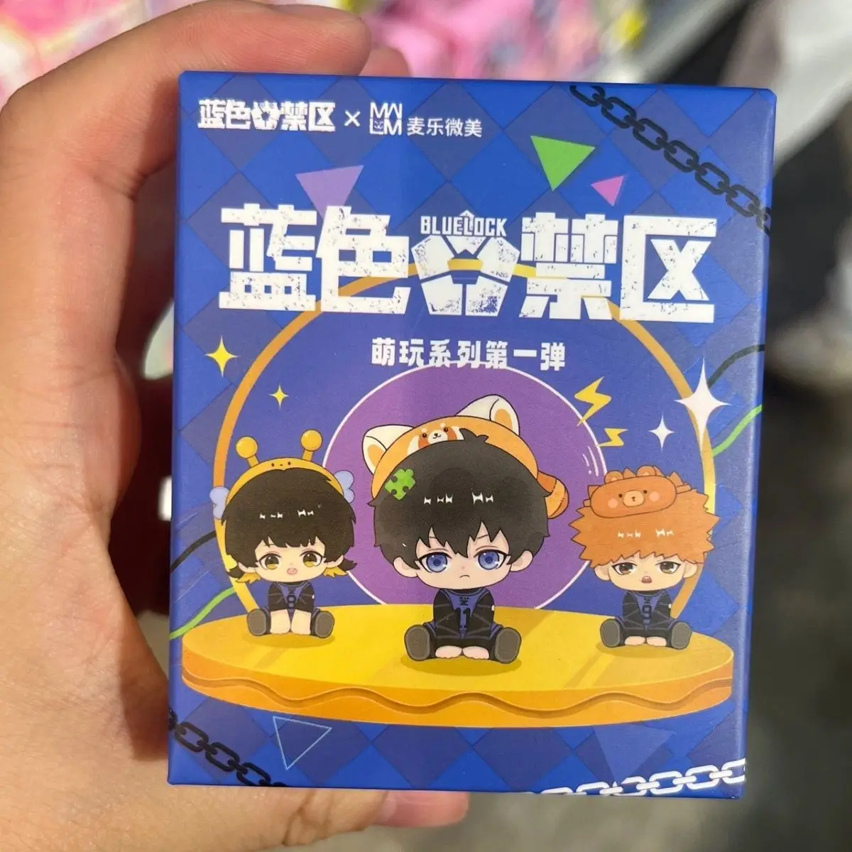 

Genuine Mlwm Blue Lock Cute Toy Series Blind Box Q Version Kiyomizu Ichi Ito Shin Figure Trendy Model Holiday Gift In Stock