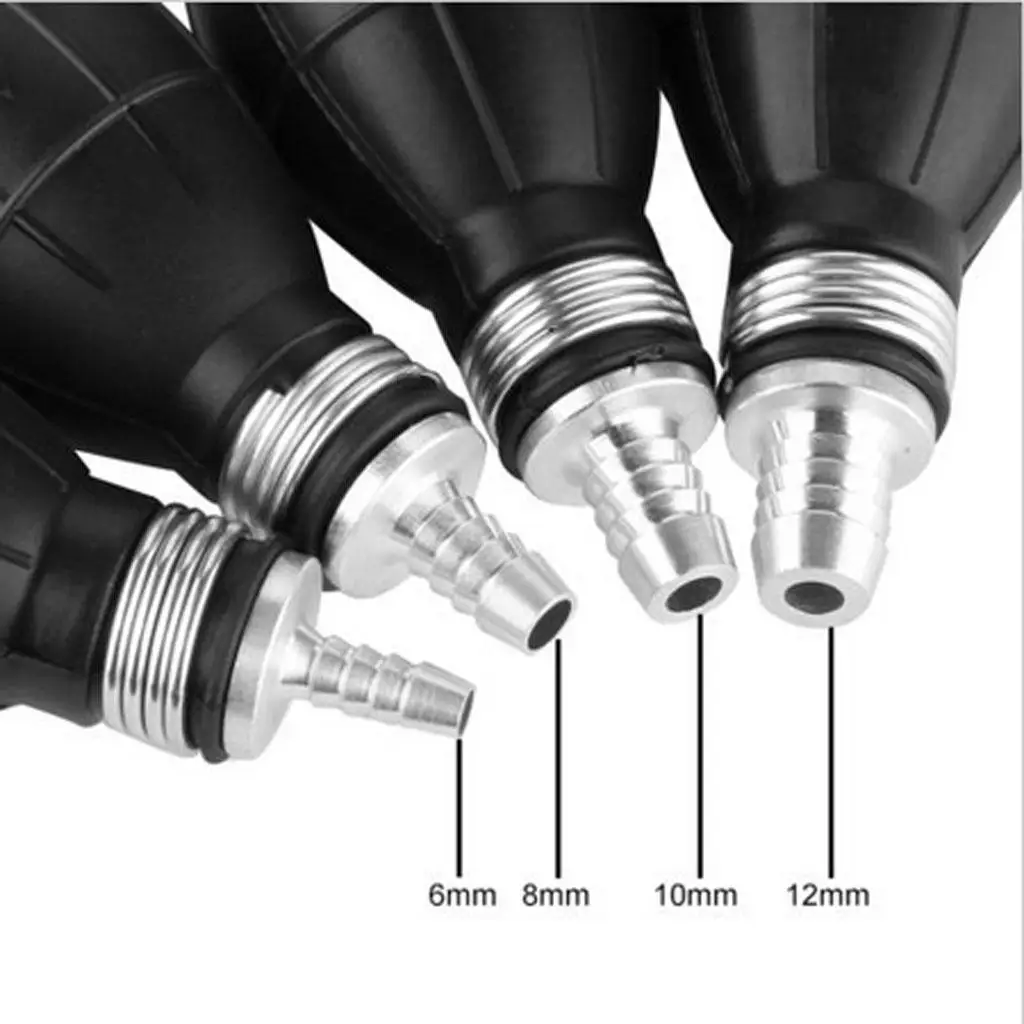 

Fuel Transfer Pumps Rubber Primer Bulb Manual Fuel Suction Pump for Petrol Diesel Boat Outboard Engines
