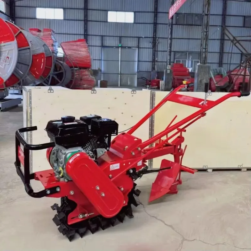 Hot Sale Petrol Rotary Cultivator Power Tiller / Cheap Price Diesel Mini Tiller Plowing Machine Rotary Orugas Microcultivador
