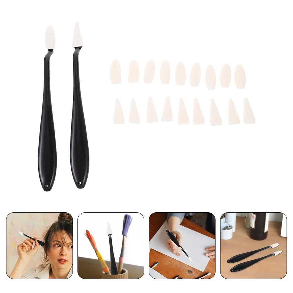 

1Sets Artist Blending Tools Sketch Wiper Replacement Heads for Smooth Finish in Various Art Projects Sketch Supplies