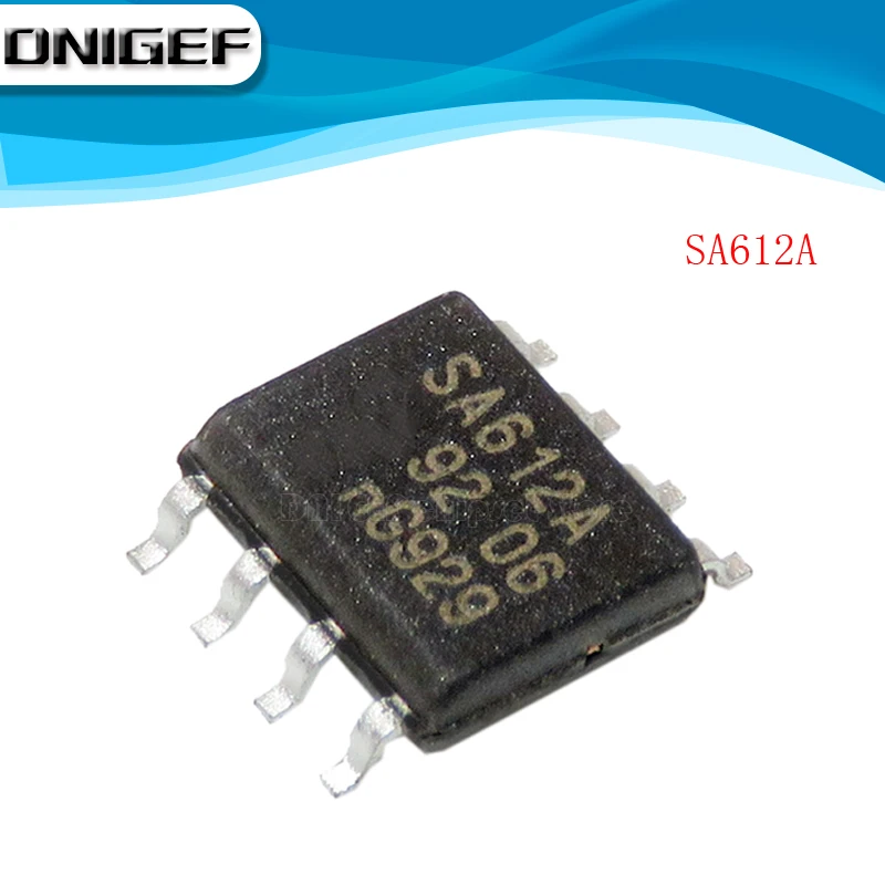 DNIGEF (1 Buah) 100% Baru SA612A SOP-8 SA612 SMD Chipset