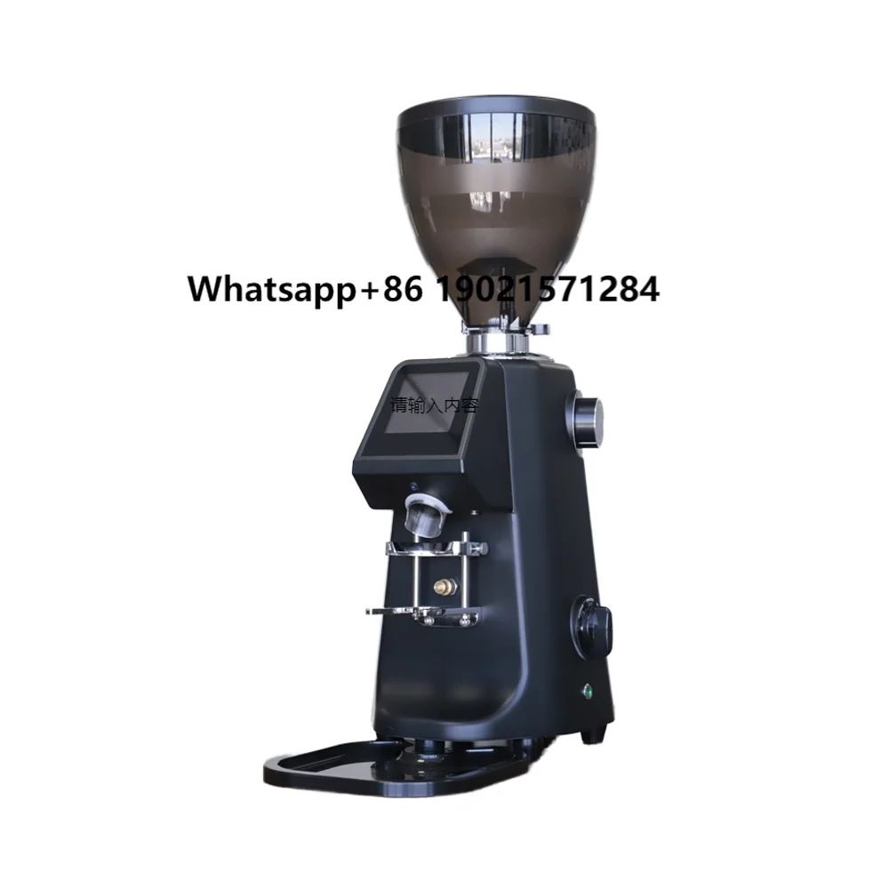 

Professional Automatic LED 74MM Industrial Electric Commercial Coffee Grinder Machine Coffee Bean Grinder Machine