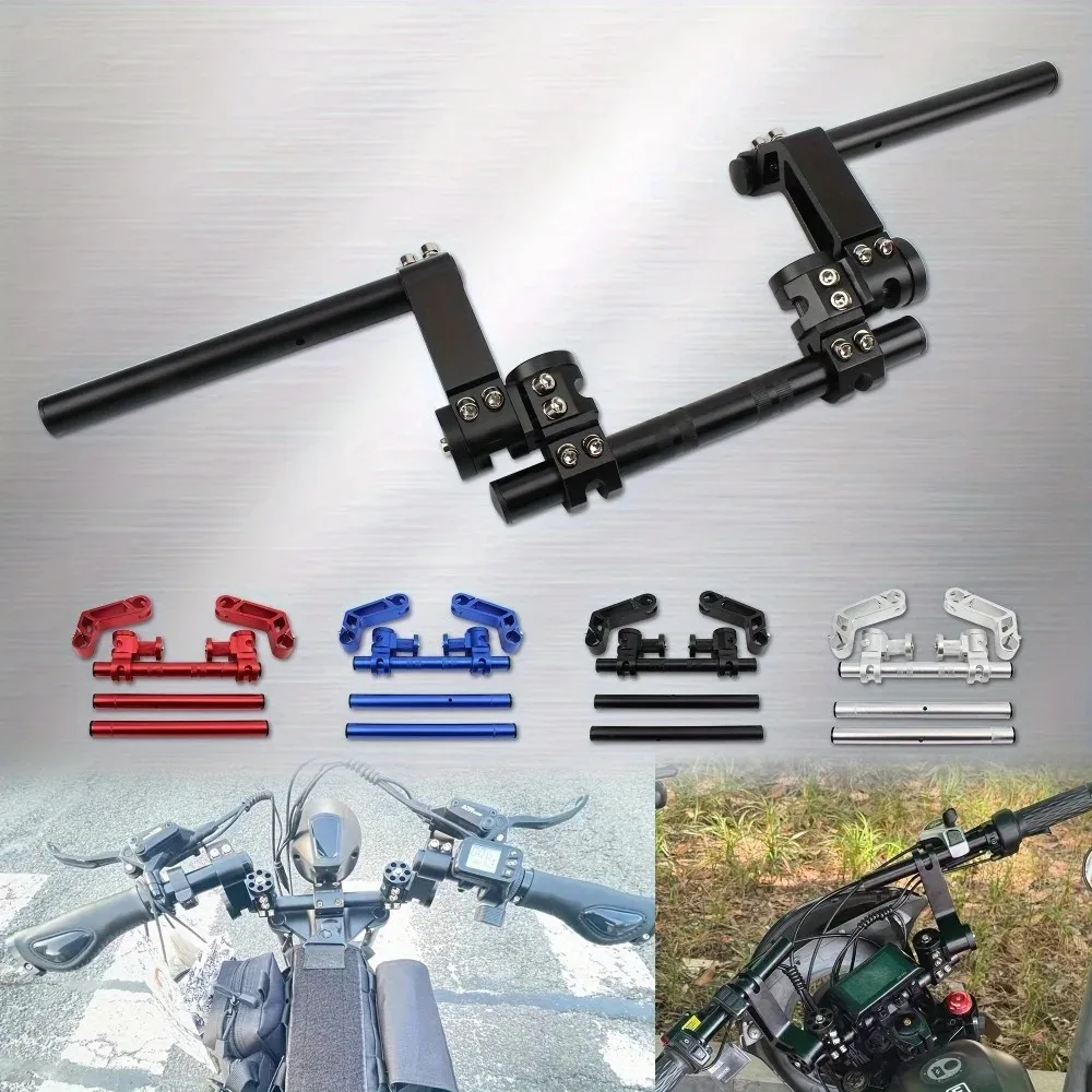 Motorcycle Handlebar Conversion Kit - High-Quality Replacement Handlebars for Scooters & Street Bikes