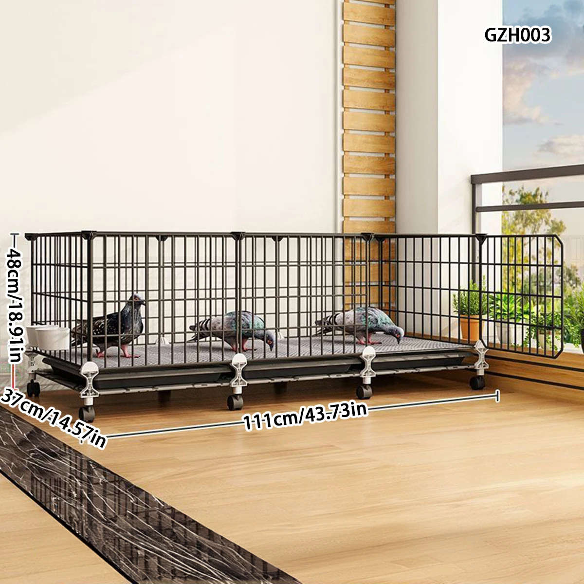 Extra Large Pigeon Cage for Home Breeding, Special for Raising Pigeons and Homing Pigeons, Matching Meat Pigeons, Breeding Pigeon Cage, Pigeon