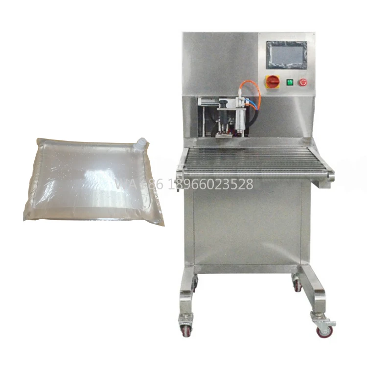 ماكينة تعبئة وختم مياه الشرب النقية من البلاستيك شبه الأوتوماتيكية سعة 5 لتر #1