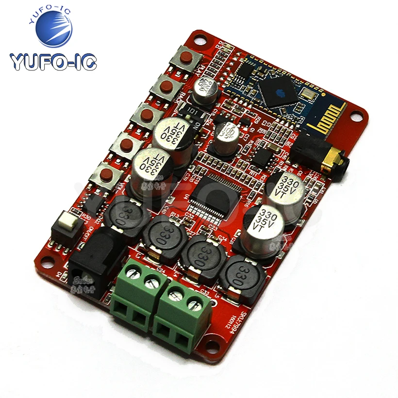 Free Ship 2pcs TDA7492P Bluetooth-compatible Amplifier Board Audio Receives A Digital Power Amplifier Board CSR4.0