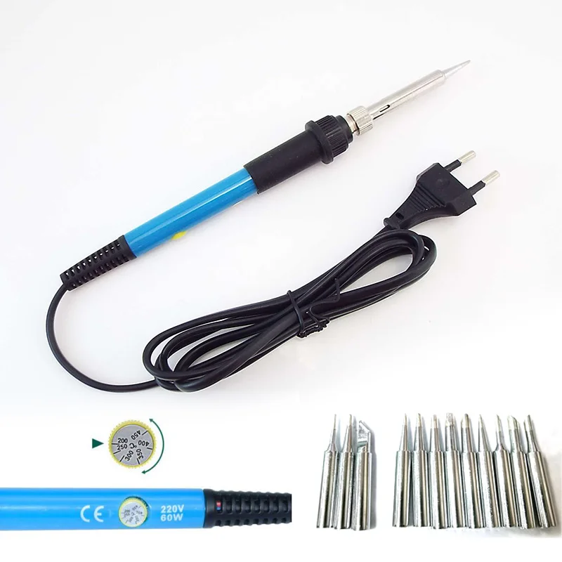 

Electric Soldering Iron Head Household Adjustable Temperature Welding Solder Pen Repair Tools Heat Pencil Tips Rework Station C1