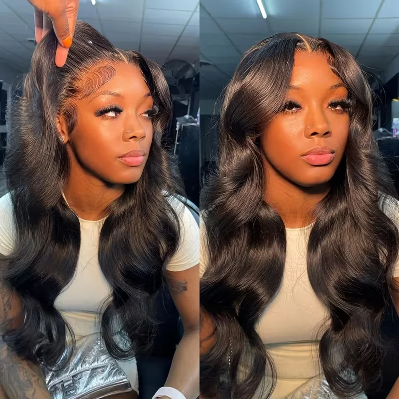 

Объемная волна HD Парик шнурка 13x6 Парик фронтальной части человеческих волос 100% бразильские человеческие волосы Парик фронта шнурка Человеческие волосы Предварительно сорванный парик шнурка