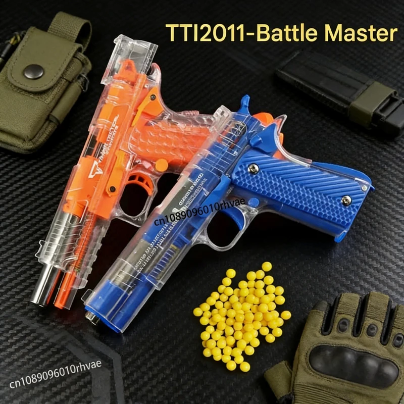 

Игрушечный пистолет M1911 с пустой магазинной камерой, ручная быстрая разборка, нижний магазин, пульки BB для детей