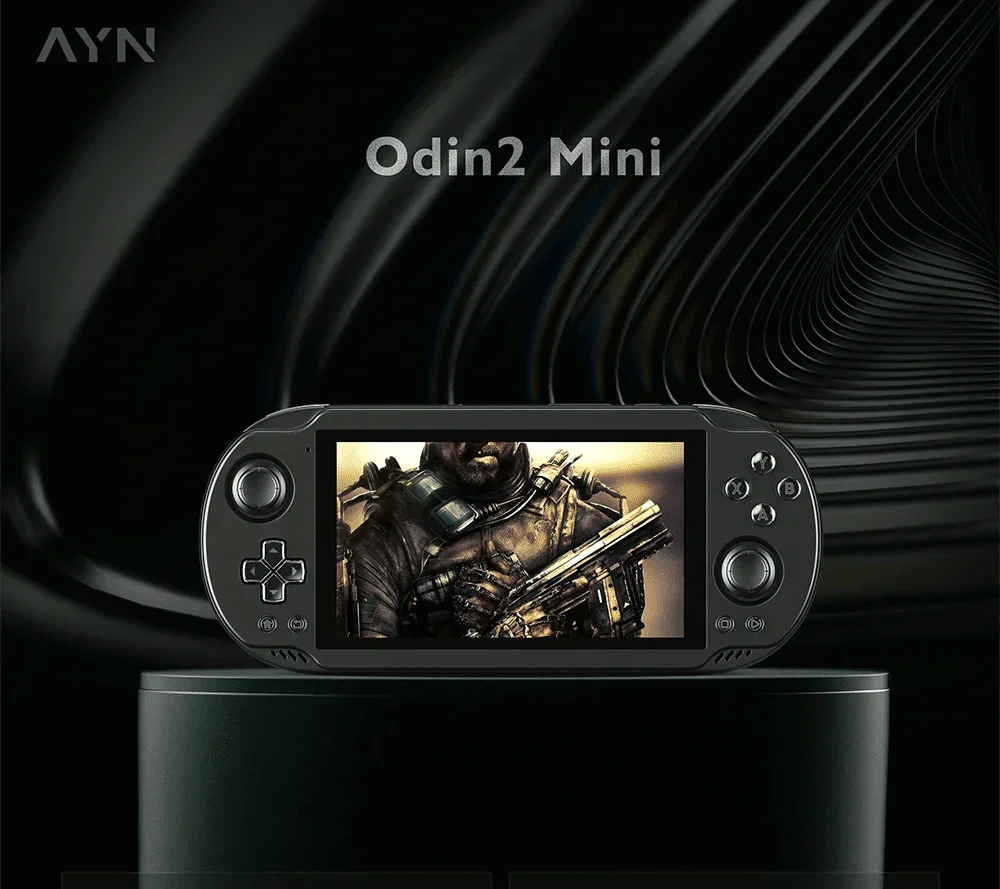 AYN Odin 2 Mini Handheld mini LED 5 Inch Touch Screen 5000mAh Android13 8gen2 Open Source Graduation Mobile Retro Game Console