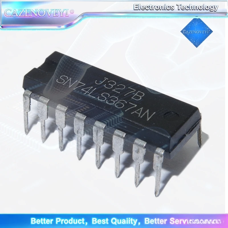 (5-10-20-30-100PCS) 74LS367A DIP-16 SN74LS367AN Ready Stock Fast Shipping Wholesale Low MOQ Mixed Order