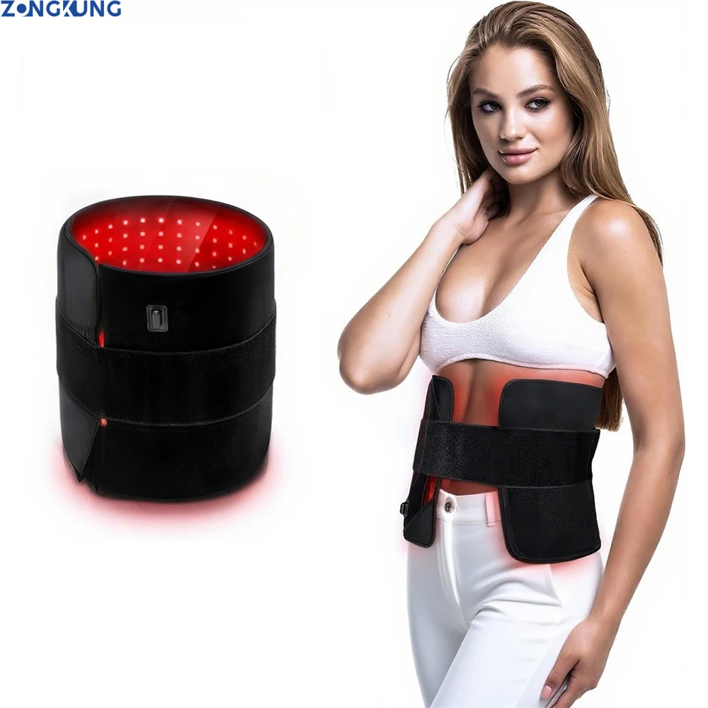 Coussin chauffant pour thérapie à la lumière rouge et infrarouge, 360 pièces, led 660nm et 850nm, pour le corps, le visage, la taille, le dos, le soulagement de la Fatigue de la peau, nouveauté 2025