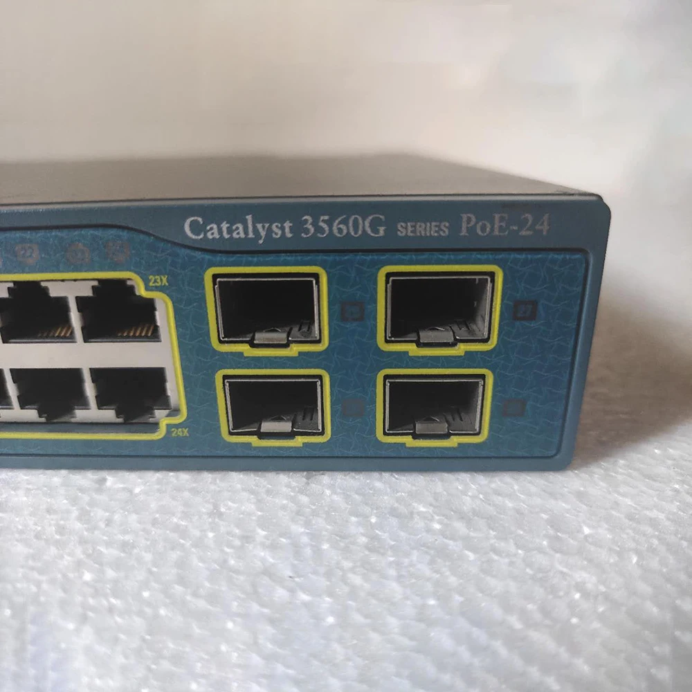 Gigabit POE Powered Layer 3 Switch  WS-C3560G-24PS