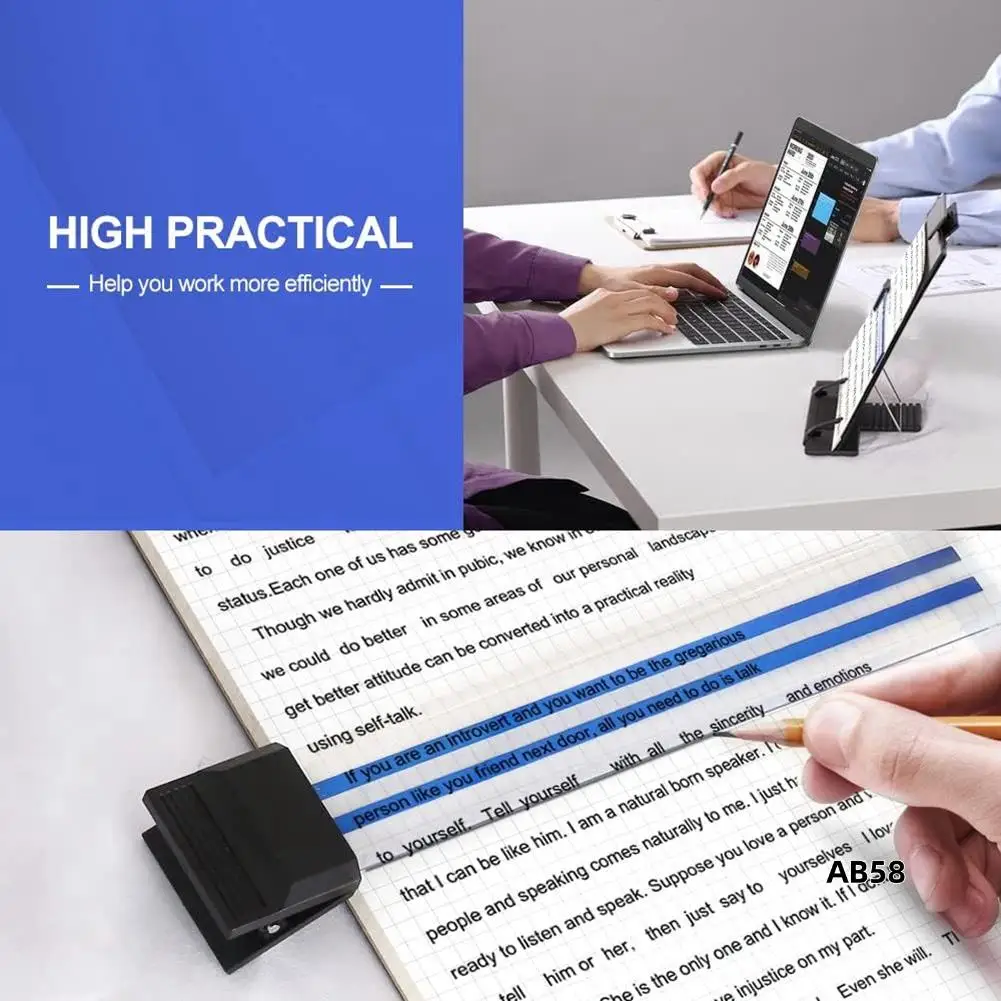 

Desktop Document Holder Stand For Desk When Typing For Reading, Printing, Sheet Music And Recipe For Speech, Paper Holder Stand