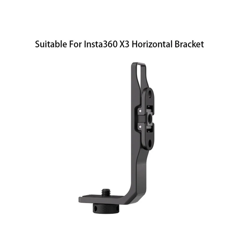 For Shadowstone Insta360 X3 Horizontal Bracket Multifunctional Portable Horizontal Shooting Adapter Bracket