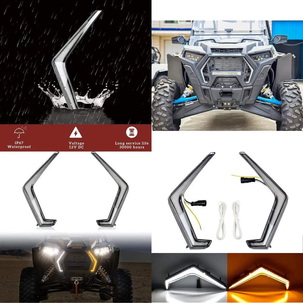 

Polaris RZR XP1000 Turbo 2019-2023 и RZR Trail 2021-2025 Набор светодиодных указателей поворота и акцентных огней (пара, заменяет # 2884871)