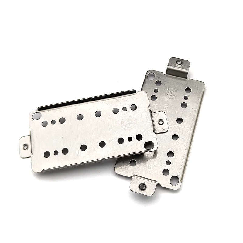 Copper-Nickel Alloys 6 String Pickup Brass Humbucker Base Plate 50/52mm Neck Bridge Pickup Baseplate for Guitar Parts