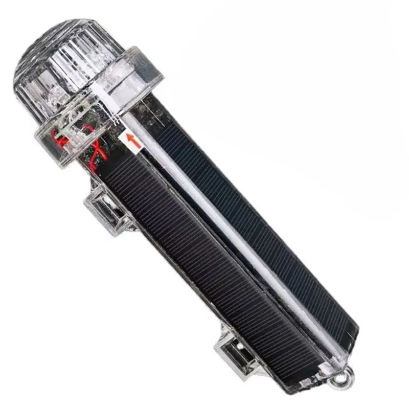 

Светодиодный навигационный сигнальный фонарь на солнечной энергии, водонепроницаемый, для яхт и рыболовных судов