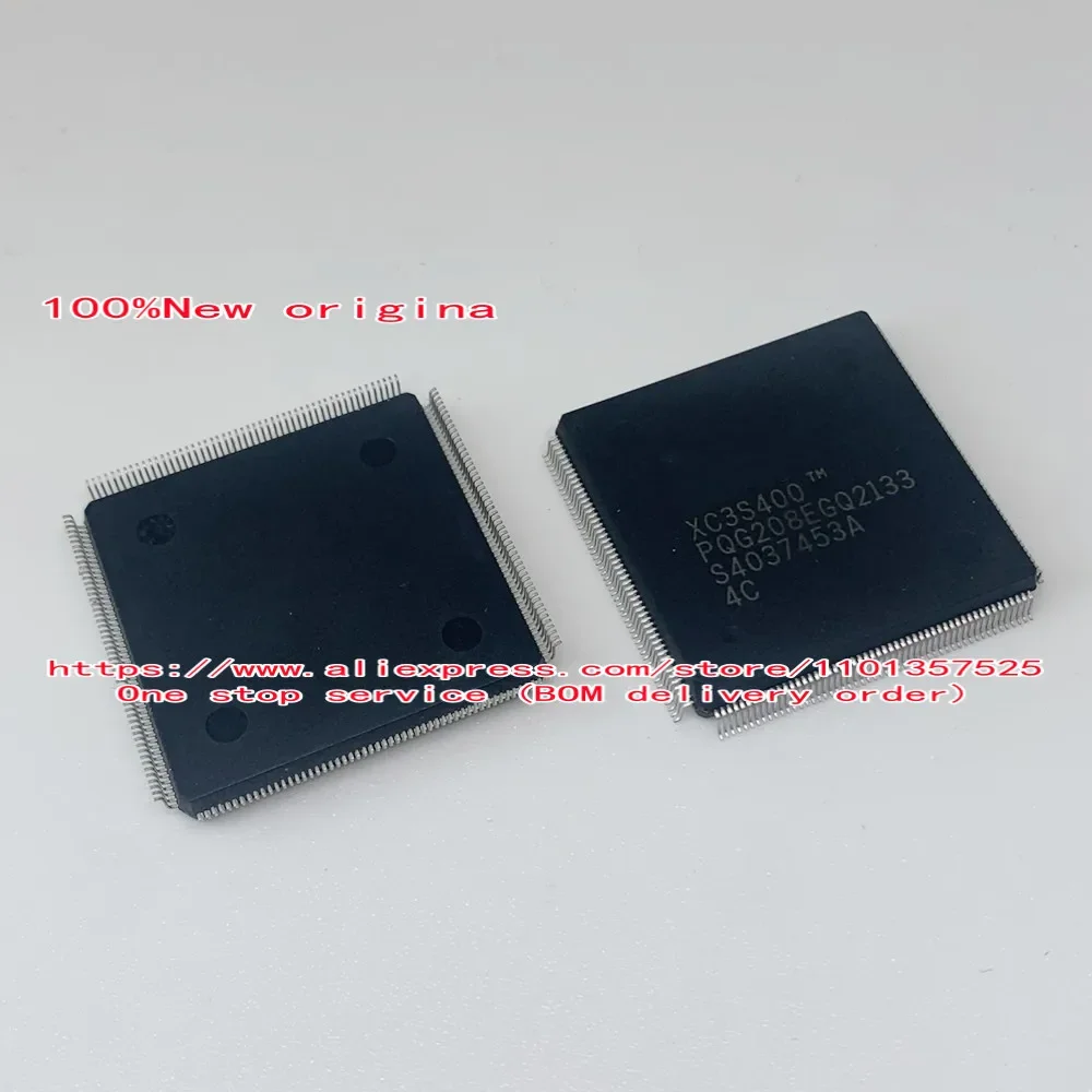 

(1 шт.) XC3S400-4PQG208C XC3S400 — программируемая вентильная матрица Spartan-3 (FPGA) IC 141 294912 8064 208-BFQFP